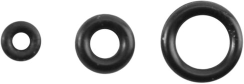 حشوات الختم، 1.4-2.8 ملم 12 مقاس حلقات مطاطية مجموعة صناديق تاج على شكل حرف O بديلة مقاومة للماء للساعات والمعدات الميكانيكية in Kuwait