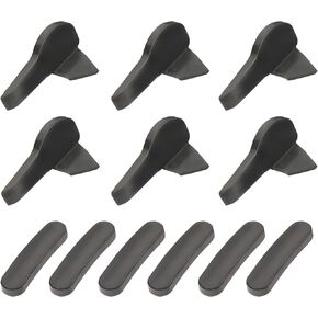 Duckhead Inserts of Tire Changer Machine, Mount Demount Duck Head Insert Rim Protector Adapters, 6 Pairs