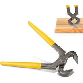 Agatige 7 Inch Ear Clamp Pliers, Pinch Clamp Pliers Ear Hose Clamps Tool Pincer Crimper Tool Single Ear Hose Clamps Pliers for Securing Pipe Hoses