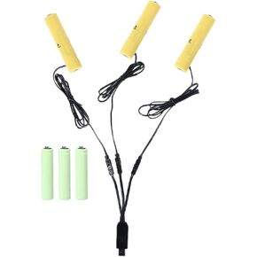 3 in 1 AAA Battery Eliminate USB Power Supply Cable Replace 1-4pcs1.5V AAA Battery for Christmas LED Lights Electric Toy