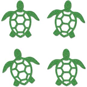 Turtle Cut-outs, 12-Pack Table Topper Double-sided Birthday Baby Shower Party Decorations