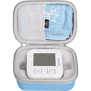 Hard Carrying Case Replacement for iHealth Track Smart Upper Arm Blood Pressure Monitor, Bluetooth Blood Pressure Cuff Machine, Protective Travel Storage Bag (Case Only)