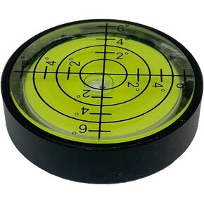 1.3X0.34 Inch Horizontal Bubble Level Precision Bulls-eye Circular Bubble Level
