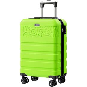 Krute Suitcase, 28 Inch Luggage With Spinner Wheels, Large Suitcase Lightweight Hard Shell PC ABS TSA Lock Checked Luggage（DarkBlue）