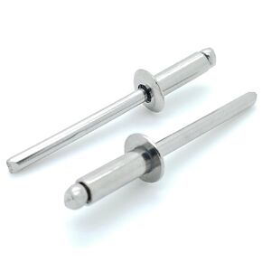 100 Qty Aluminum Blind Rivets (#6-6) 3/16" Diameter x 3/8" Grip (BCP188)