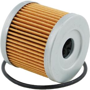 16510-05240 16510-45H10 Oil Filter Compatible with 1983-1986 Suzuki ALT125 3x6, 2007-2019 Suzuki Burgman 400 AN400, 1983-1990 Suzuki DR100, 1982-1991 Suzuki GN125E GN125
