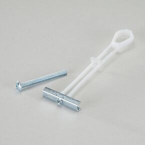 E-Z Ancor 25721 1/4-in Dia Toggle Bolt Drywall Anchor, 10-Pack (Screws Included)