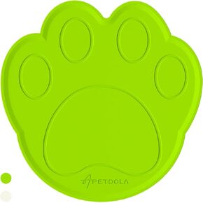 Cat Food Mat, Dog Food Mat for Food and Water, Safety Silicone Dog Bowl Mat, Non-Slip Waterproof Pet Food Mat Protect Floor, Pet Feeding Mat Dishwasher Safe for One Bowl, Feeder, Fountain in Kuwait