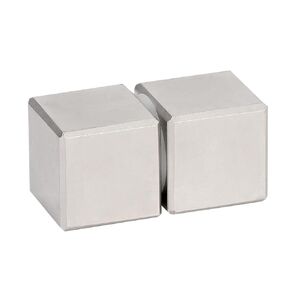 1" Cube Magnets Super Strong Neodymium Magnets Powerful Permanent Rare Earth Magnets Square Cube Magnets for Science Project Building Craft and Office, Pack of 2