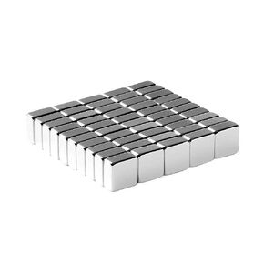 Square Block Magnets 1/4x1/4x1/8 - Magnetic Holder Fastener Building Rectangular Magnet 6x6x3 Universal (50 Pack)