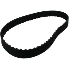 حزام توقيت 255L حزام توقيت مطاطي مسنن حزام توقيت صناعي حلقة مغلقة عجلة بكرة متزامنة 255 مم 20 مم 9.525 مم أسود قطعة واحدة، Aicosineg in Kuwait