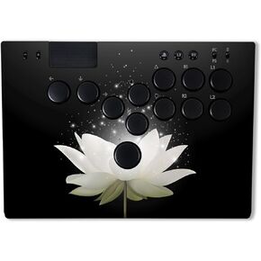 MightySkins Skin Compatible with Razer Kitsune - Twilight Lotus | Protective, Durable, and Unique Vinyl Decal wrap Cover | Easy to Apply & Change Styles | Made in The USA