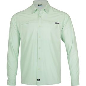 Salt Life Men's Momentum Woven Long Sleeve Performance Tee