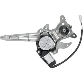 A-Premium Electric Power Window Regulator with 2-Pin Motor Compatible with Toyota Corolla 1998 1999 2000 2001 2002 Rear Driver Side