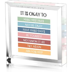 Inspirational Quotes homeschool supplies - It Is Okay To Be Yourself Boho Classroom Decor - Affirmations Gift, Educational Quotes Decorations Teacher Supplies in Kuwait