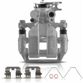 YHTAUTO Rear Disc Brake Calipers with Bracket Replacement for 2008-2012 Honda Accord & 2009-2014 Acura TSX, Rear Driver Passenger Side Caliper Assembly Set of 2, Replace# 43018TA0A01 43018TA0A81