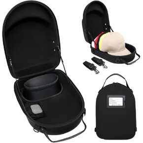 حافظة قبعة SunForMorning، لتخزين قبعات البيسبول مع مقبض حمل وحزام كتف، منظم القبعة يحمي ما يصل إلى 6 قبعات، مثالية للجولف والبيسبول in Kuwait