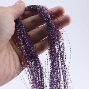 Crystal Flash Line Fly Tying Material 10pack for Fishing Lure Flies