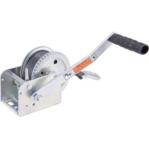 Dutton-Lainson DL1400AS 1400 lb Plated Pulling Winch with 20- Feet Strap