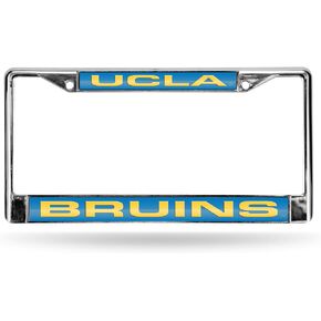 Rico Industries NCAA UCLA Bruins Blue Chrome Laser License Frame 12" x 6"