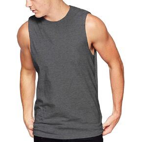 Hat and Beyond Mens Active Muscle Tank Top Athletic Boxing Gym Workout Shirts
