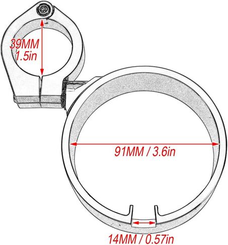 YHMTIVTU دراجة نارية الجانب جبل عداد السرعة نقل تصاعد قوس صالح لل Sportster XL 883 1200 1993-2020 Dyna 1993-2005 كروم in Kuwait