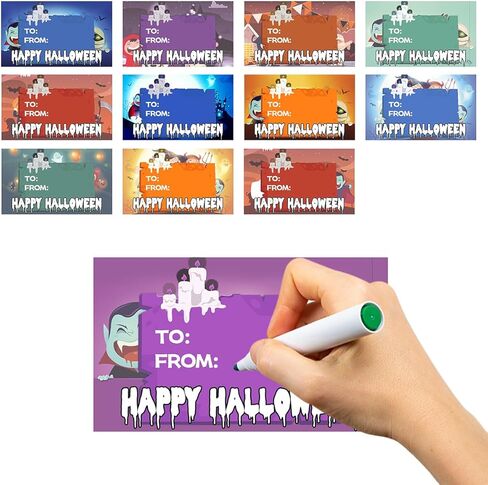 Halloween Party Favors, Halloween Pop Fidget Toys Pack,Halloween Supplies for Kids 4-8 8-12,Relieves Stress Anxiety Toys Pop Keychain Bulk,Classroom Rewards(24 PCS Keychain Toys+24 PCS Greeting Card) in Kuwait