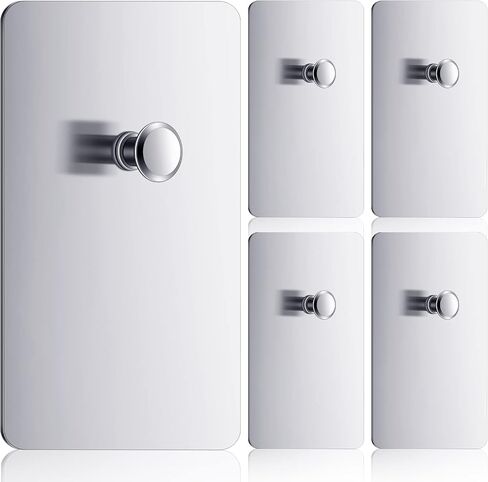 Adhesive Picture Hangers Without Nails Stainless Steel Picture Hanging Hooks Universal Frame Wall Hangers Poster Hooks for Home Wall Decor(10 Pieces) in Saudi Arabia