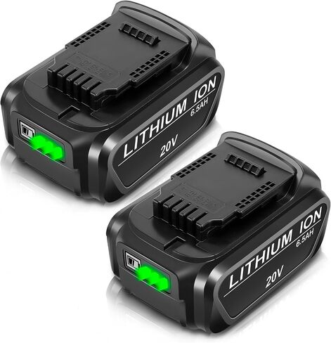 Lipop 2-Pack [Upgraded to 4500mAh] High Capacity 18V DC9096 Battery Replacement for Dewalt 18V XRP Ni-Cad Battery DC9099 DW9095 DW9096 DW9098 DW9099 for 18Volt Dewalt Batteries in Saudi Arabia