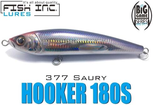 Fish Inc Lures Hooker 180mm Saltwater Sinking Pencil Stickbait in Saudi Arabia