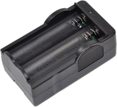 BTBAI Battery Charger AC Wall Dual Only for 3.6V/3.7V li-ion 18650 ICR1850 NCR18650 IMF 18650 Smart Travel s1a in Saudi Arabia