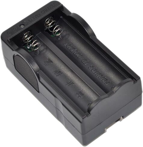 BTBAI Battery Charger AC Wall Dual Only for 3.6V/3.7V li-ion 18650 ICR1850 NCR18650 IMF 18650 Smart Travel s1a in Saudi Arabia
