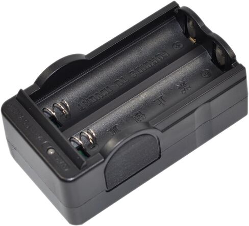 BTBAI Battery Charger AC Wall Dual Only for 3.6V/3.7V li-ion 18650 ICR1850 NCR18650 IMF 18650 Smart Travel s1a in Saudi Arabia