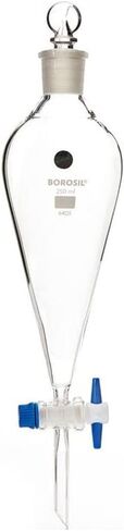 Foxx Life Sciences 6402024 أقماع بوروسيل، منفصلة، ​​على شكل كمثرى، خيط لولبي بوروفلو PTFE، 500 مل، 24/29، 10/CS، زجاج بوروسيليكات (عبوة من 10) in Saudi Arabia