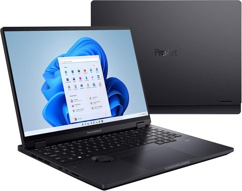 ASUS ProArt StudioBook 16 Laptop, 16â€ 2560x1600 120Hz Display, AMD Ryzen 7, 32GB DDR4, 1TB PCIe SSD, Nvidia Geforce RTX 3060, Windows 11 Home, H5600QM-AH78, Star Black in Saudi Arabia