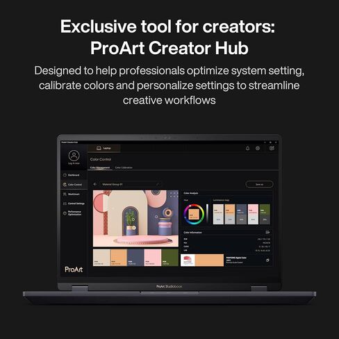 ASUS ProArt StudioBook 16 Laptop, 16â€ 2560x1600 120Hz Display, AMD Ryzen 7, 32GB DDR4, 1TB PCIe SSD, Nvidia Geforce RTX 3060, Windows 11 Home, H5600QM-AH78, Star Black in Saudi Arabia