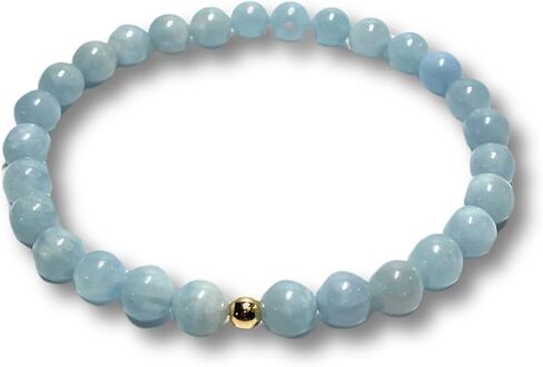Aquamarine Bracelet, Healing Crystal Bracelet, Crystal Gifts, Healing Crystals, Cleansing Bracelet, Healing Crystals Bracelet, Crystal Bracelets for Women, Crystal Gifts for Women in Saudi Arabia
