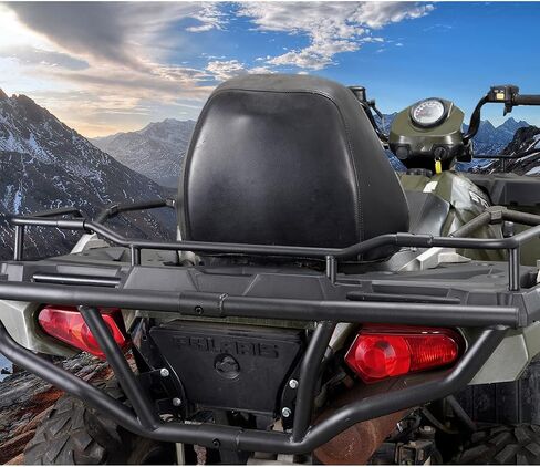 موسع الرف الأمامي والخلفي A & UTV PRO لعام 2014-2022 Polaris Sportsman Touring 570 450 HO، ملحقات تخزين موسع الرف الفولاذي الصلب للطرق الوعرة، استبدل OEM # 2879716، 2879717، أسود، مجموعة من 2 in Saudi Arabia