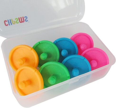 CKPSMS Brand - 8PCS #KP-19176 Bobbin Topper-Fits All Popular Sizes of Spools-Thread Lock Feature Helps Keep Thread Organized and Neat in Saudi Arabia