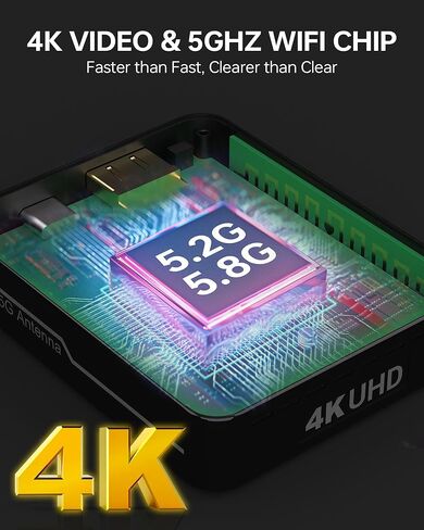 Wireless HDMI Receiver for BMOSTE 910 Series, 200FT, 4K 2160P@30HZ, 1080P@60HZ, Black in Kuwait