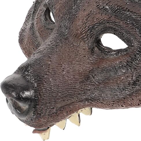 Animal Costume Masks Black Bear Mask Animal Head Mask Bear Costume Carnival Party Cosplay Animal Mask Halloween Costume Accessory Masquerade Ball Masks in Saudi Arabia