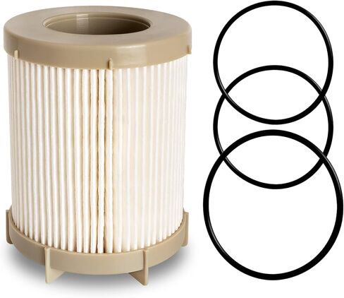 فلتر الوقود RP080026 متوافق مع محرك PCM - عنصر فاصل مياه الوقود FCC متوافق مع محرك Crusader MP 5.0 5.7 6.0L EFI مع علبة، محرك Pleasurecraft 5.0L 5.7L V8 GM البحري in Kuwait