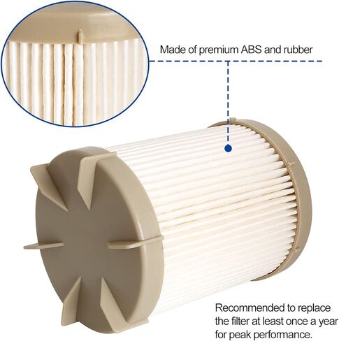 فلتر الوقود RP080026 متوافق مع محرك PCM - عنصر فاصل مياه الوقود FCC متوافق مع محرك Crusader MP 5.0 5.7 6.0L EFI مع علبة، محرك Pleasurecraft 5.0L 5.7L V8 GM البحري in Kuwait