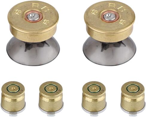 Thumbstick Mod Kit Bullet Buttons لجهاز PS4، Bullet Thumbstick، لقطع غيار قبضة التحكم بلاي ستيشن 4 بلاي ستيشن 4 in Kuwait