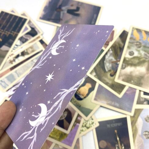 The Star Seeker Tarot Deck - 79 Cards of Magic and Beauty, Guiding Your Spiritual Path, 2.75in x 4.75in (70mm x 120mm) in Kuwait