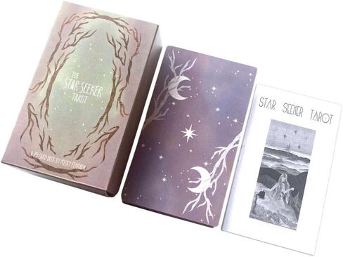 The Star Seeker Tarot Deck - 79 Cards of Magic and Beauty, Guiding Your Spiritual Path, 2.75in x 4.75in (70mm x 120mm) in Kuwait