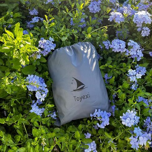 غطاء زورق الكاياك - ملحقات غطاء الكاياك، تخزين متين 420D، غطاء كاياك مقاوم للماء للغاية للحماية من الأشعة فوق البنفسجية للقوارب/الكاياك/القوارب (8.5-9.8أقدام) in Kuwait