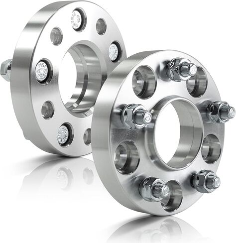 Customadeonly 5x120 to 5x130 Wheel Adapters (2pc 20mm Thick) Hubcentric Center Bore 72.6mm (Hub) to 71.6mm (Wheel), M14x1.5 Studs -Enable 5x120 Hub to Mount 5x130 Wheel in Saudi Arabia