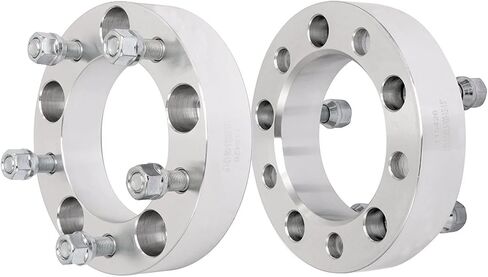 ECCPP 2pcs 5 lug Wheel Spacers 1.5 inch 5x5.5 to 5x5.5 5x139.7mm to 5x139.7mm fits for 2003-2005 for E-150 Club Wagon|1992-2002 for E-150 Econoline|1999-2003 for Ram 1500 Van with 1/2" Studs in Saudi Arabia