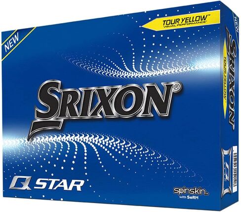 كرات الجولف Q-Star للرجال من Srixon - أصفر in Kuwait
